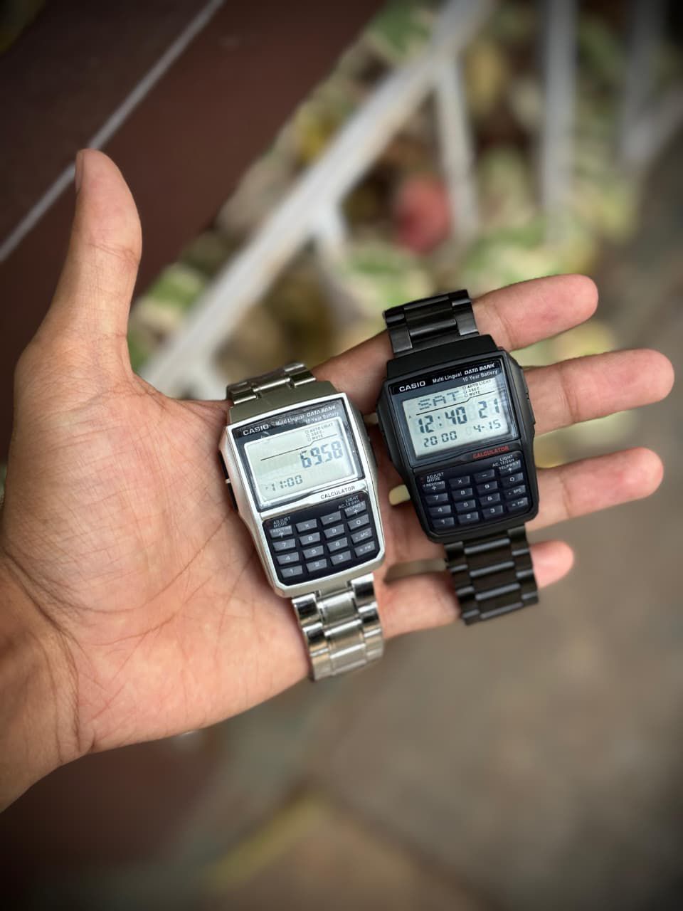 CALCULATOR CHAIN WATCH
