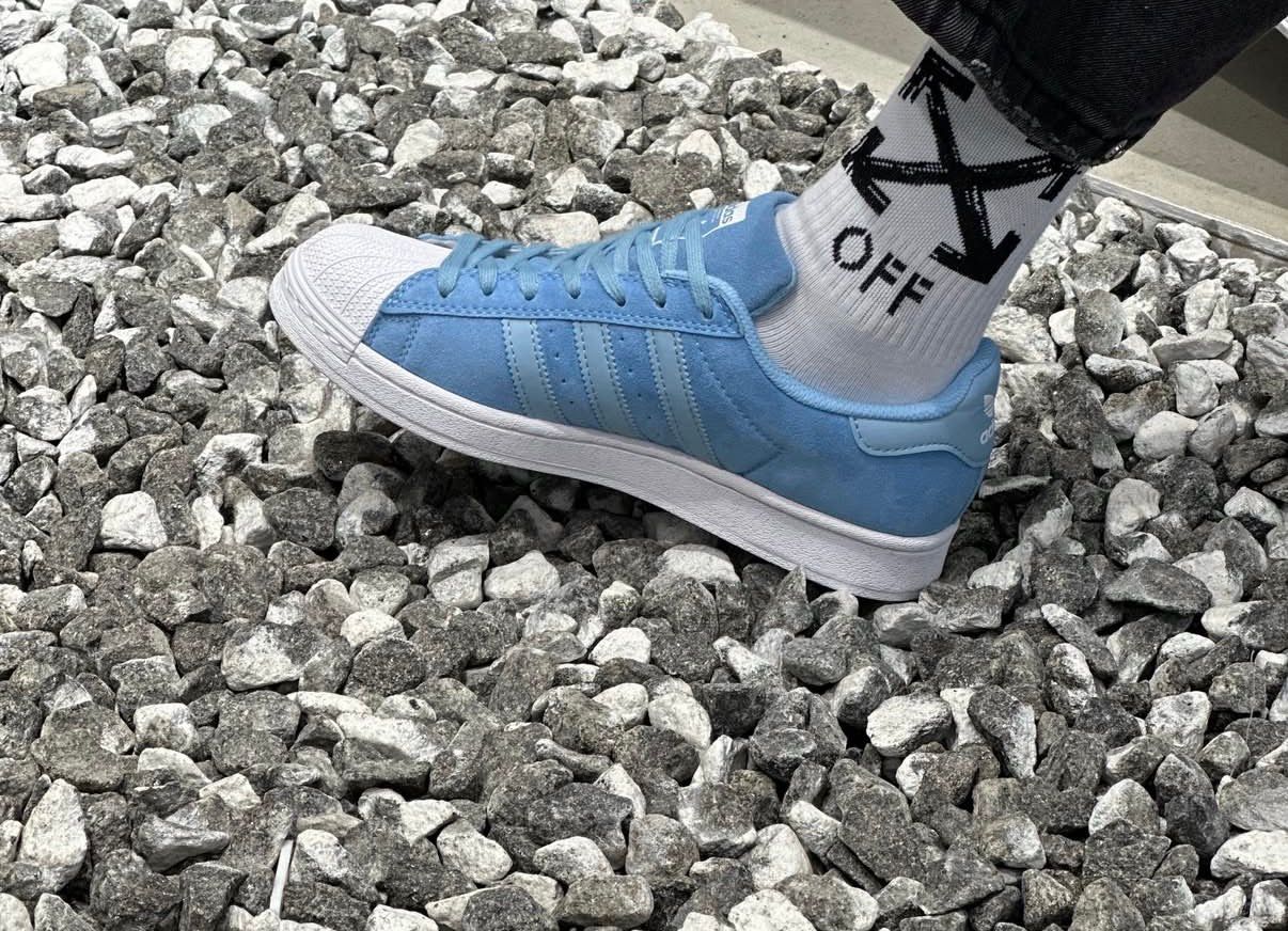ADIDAS SUPERSTAR LIGHT SKY BLUE